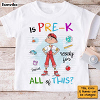 Personalized Back To School Gift For Grandson Ready For All Of This Kid T Shirt 27643 thumb 1