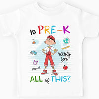 Personalized Back To School Gift For Grandson Ready For All Of This Kid T Shirt 27643 thumb 1