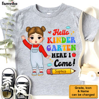 Personalized Gift For Kid Back To School Hello Kid T Shirt 27648 thumb 1
