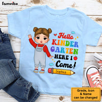 Personalized Gift For Kid Back To School Hello Kid T Shirt 27648 thumb 1