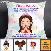 Personalized Gift For Granddaughter's Christian Prayer Pillow 27651 thumb 1