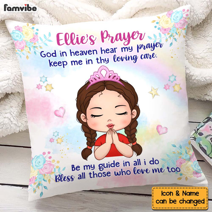 Personalized prayer sale pillow