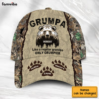 Personalized Gift For Grandpa Grumpa Bear Cap 27663 thumb 1
