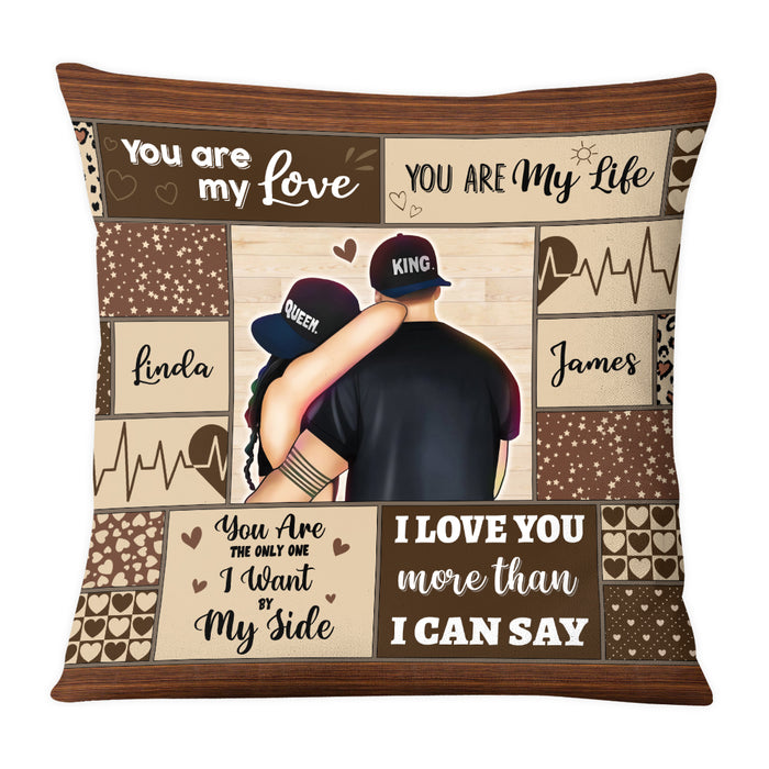 Personalized Gifts For Couple You Are My Love Pillow 27666 1