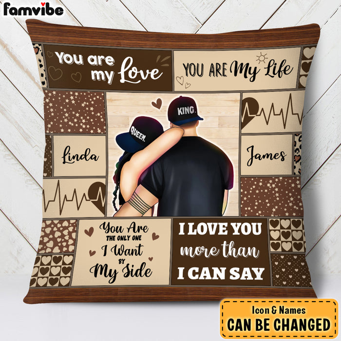 Personalized Gifts For Couple You Are My Love Pillow 27666 1