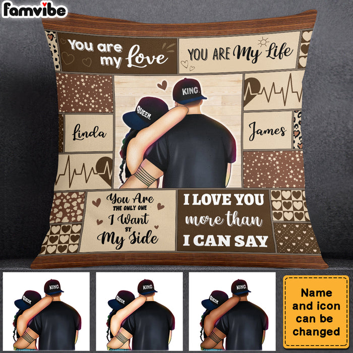 Personalized Gifts For Couple You Are My Love Pillow 27666 1