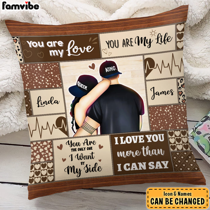 Personalized Gifts For Couple You Are My Love Pillow 27666 1
