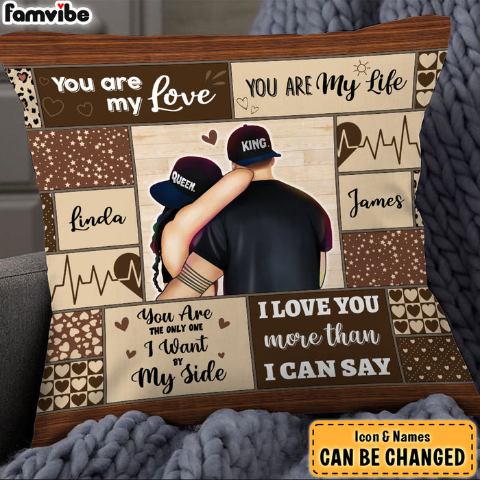 Personalized Gifts For Couple You Are My Love Pillow 27666 1