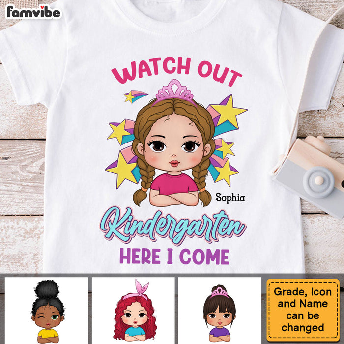 Personalized Gifts For Granddaughter Back To School Kid T Shirt 27667 1