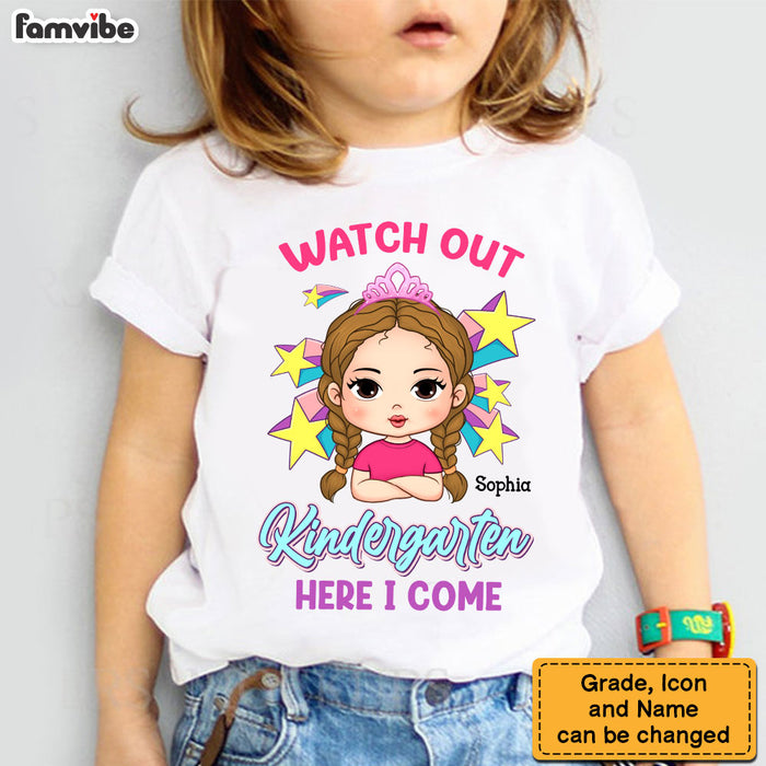 Personalized Gifts For Granddaughter Back To School Kid T Shirt 27667 1