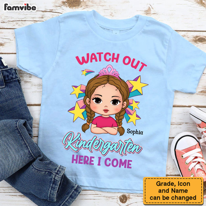 Personalized Gifts For Granddaughter Back To School Kid T Shirt 27667 1