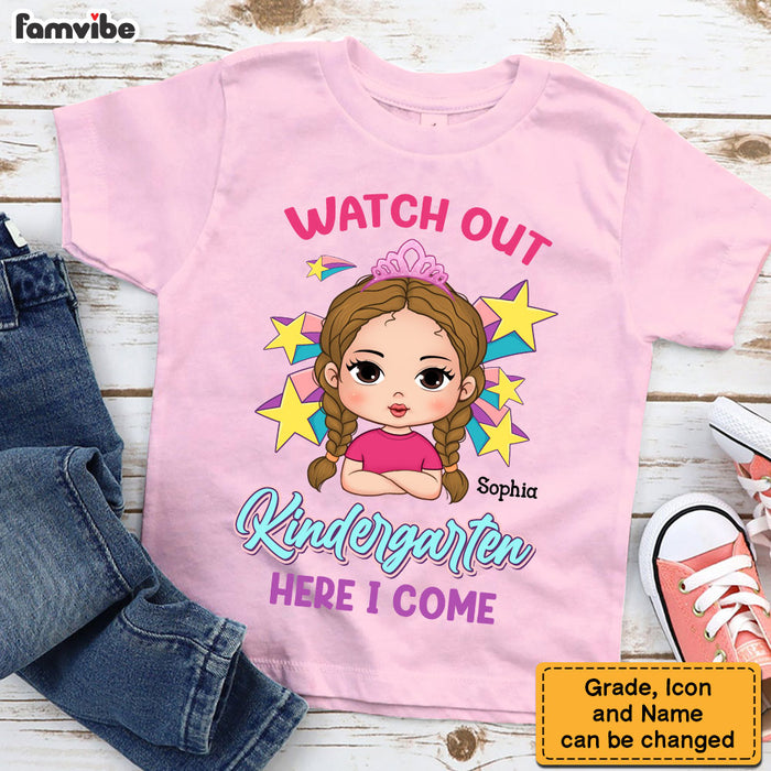 Personalized Gifts For Granddaughter Back To School Kid T Shirt 27667 1