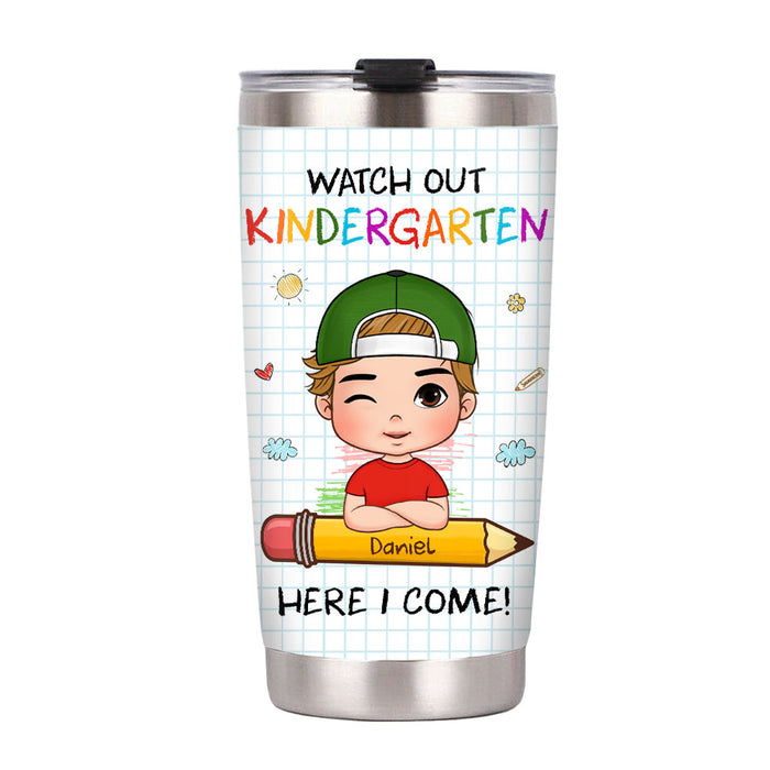 Personalized Gift For Grandson Back To School Steel Tumbler 27042 27668 1