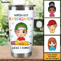 Personalized Gift For Grandson Back To School Steel Tumbler 27042 27668 thumb 1