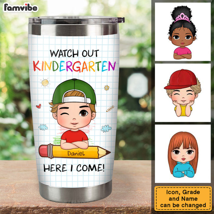 Personalized Gift For Grandson Back To School Steel Tumbler 27042 27668 1