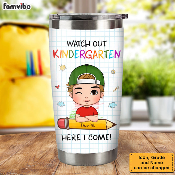 Personalized Gift For Grandson Back To School Steel Tumbler 27042 27668 1