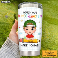 Personalized Gift For Grandson Back To School Steel Tumbler 27042 27668 thumb 1