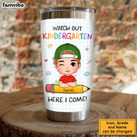 Personalized Gift For Grandson Back To School Steel Tumbler 27042 27668 thumb 1