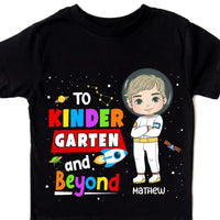 Personalized Gift For Grandson Back To School Astronaut Kid T Shirt 27672 thumb 1