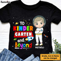 Personalized Gift For Grandson Back To School Astronaut Kid T Shirt 27672 thumb 1