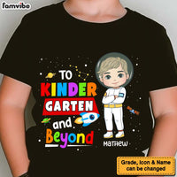 Personalized Gift For Grandson Back To School Astronaut Kid T Shirt 27672 thumb 1