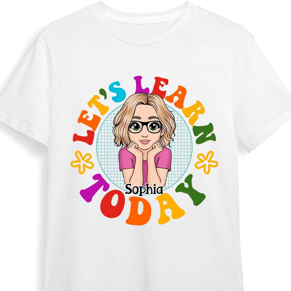 Personalized Back To School Gift For Teacher Shirt Hoodie Sweatshirt 27674 Primary Mockup