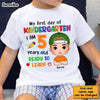Personalized Gift For Grandson First Day Of School Ready To Learn Kid T Shirt 27675 1
