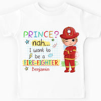 Personalized Birthday Gift For Grandson Dream Job Kid T Shirt 27679 thumb 1