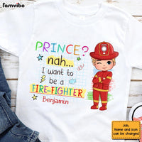 Personalized Birthday Gift For Grandson Dream Job Kid T Shirt 27679 thumb 1