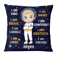 Personalized Gift For Grandson Astronaut I Am Kind Pillow 27680 thumb 1