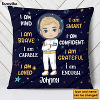 Personalized Gift For Grandson Astronaut I Am Kind Pillow 27680 thumb 1