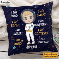 Personalized Gift For Grandson Astronaut I Am Kind Pillow 27680 thumb 1