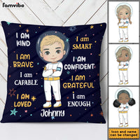 Personalized Gift For Grandson Astronaut I Am Kind Pillow 27680 thumb 1