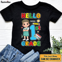 Personalized Gift For Grandson Hello Kindergarten Kid T Shirt 27681 thumb 1