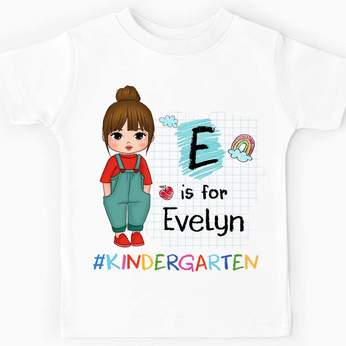 Personalized Gift For Granddaughter Back To School Kid T Shirt 27683 1
