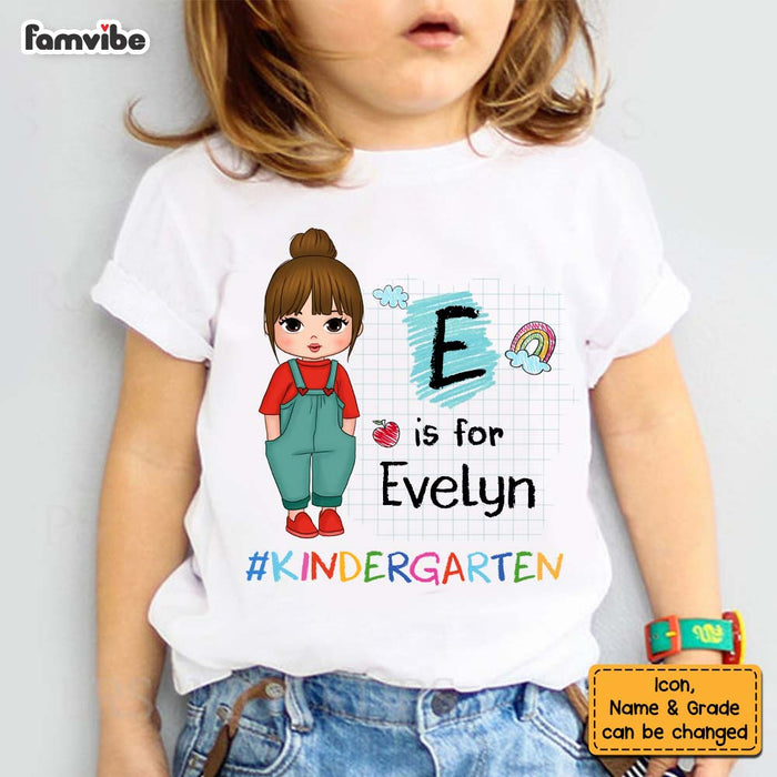Personalized Gift For Granddaughter Back To School Kid T Shirt 27683 1