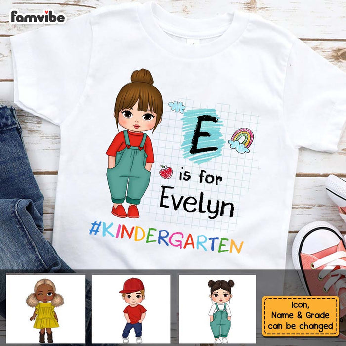 Personalized Gift For Granddaughter Back To School Kid T Shirt 27683 1