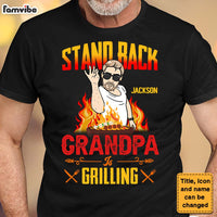 Personalized Gift For Grandpa Grilling Shirt - Hoodie - Sweatshirt 27684 thumb 1