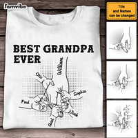 Personalized Gift For Grandpa Hand Shirt - Hoodie - Sweatshirt 27685 thumb 1