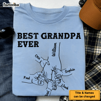 Personalized Gift For Grandpa Hand Shirt - Hoodie - Sweatshirt 27685 thumb 1