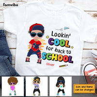 Personalized Gift For Grandson Lookin' Cool For Back To School Kid T Shirt 27686 thumb 1