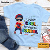 Personalized Gift For Grandson Lookin' Cool For Back To School Kid T Shirt 27686 1