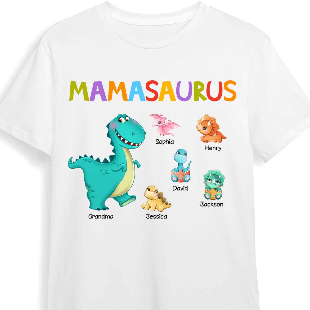 Personalized Girt For Nana Grandmasaurus Shirt Hoodie Sweatshirt 27695 Primary Mockup