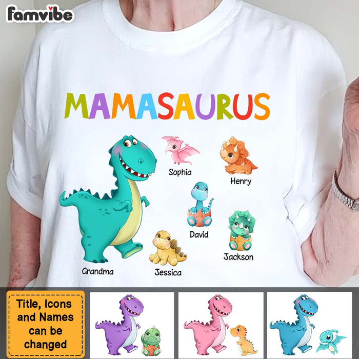 Personalized Gift For Nana Grandmasaurus Shirt - Hoodie - Sweatshirt 27695 1