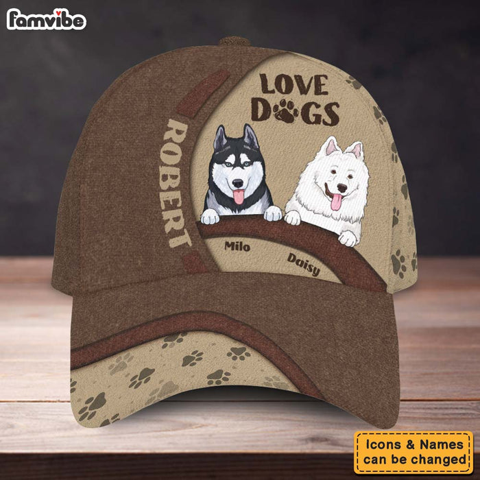 Personalized Gift Customizable Dogs Icon Love Dogs Cap 27696 1