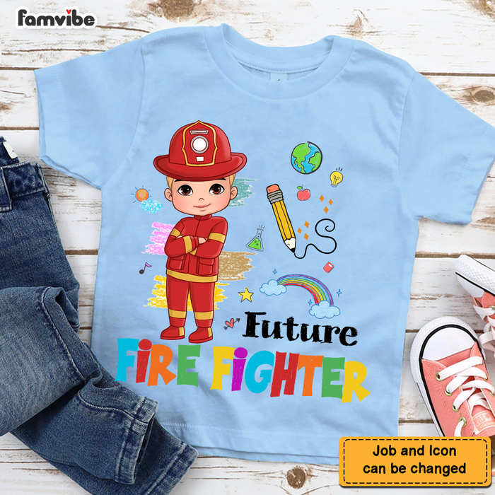 Personalized Gift For Grandson Future Job Kid T Shirt 27709 1