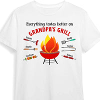 Personalized Gift For Grandpa Grilling Grandpa's Grill Shirt - Hoodie - Sweatshirt 27713 thumb 1