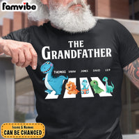 Personalized Gift For Grandpa Dinosaur Shirt - Hoodie - Sweatshirt 27715 thumb 1