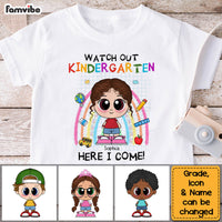Personalized Gift For Granddaughter Back To School First Day Of School Kid T Shirt 27718 thumb 1
