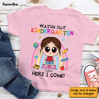 Personalized Gift For Granddaughter Back To School First Day Of School Kid T Shirt 27718 thumb 1